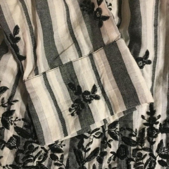 Embroidered Off the Shoulder Top - Picture 6 of 7